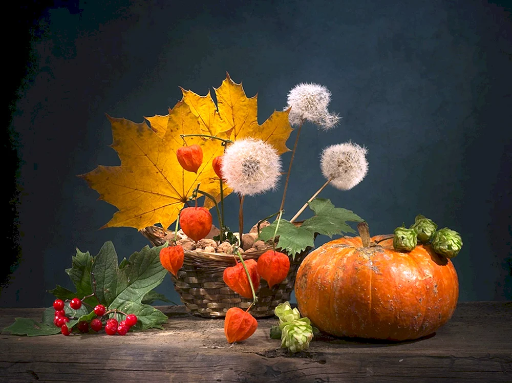 Anna Taleeva Annas Malerei Herbststilleben