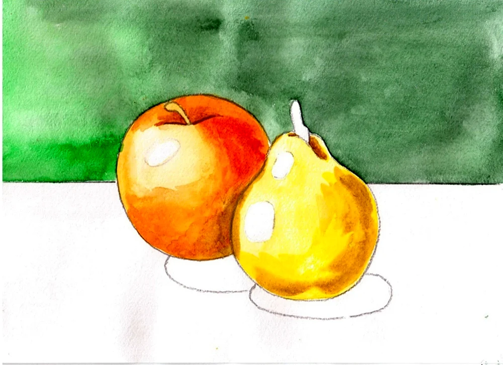 Fruchtstilleben für Kinder