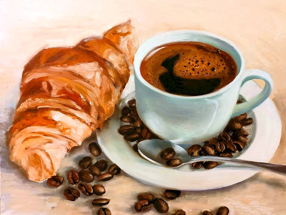 Stilleben mit Kaffee