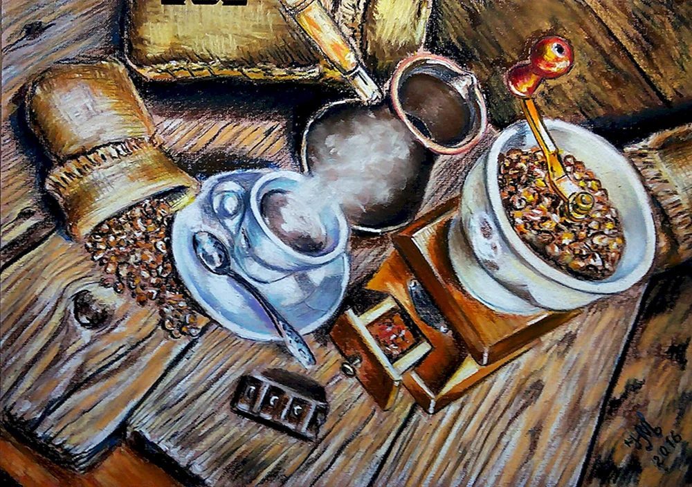 Kaffee in der Malerei