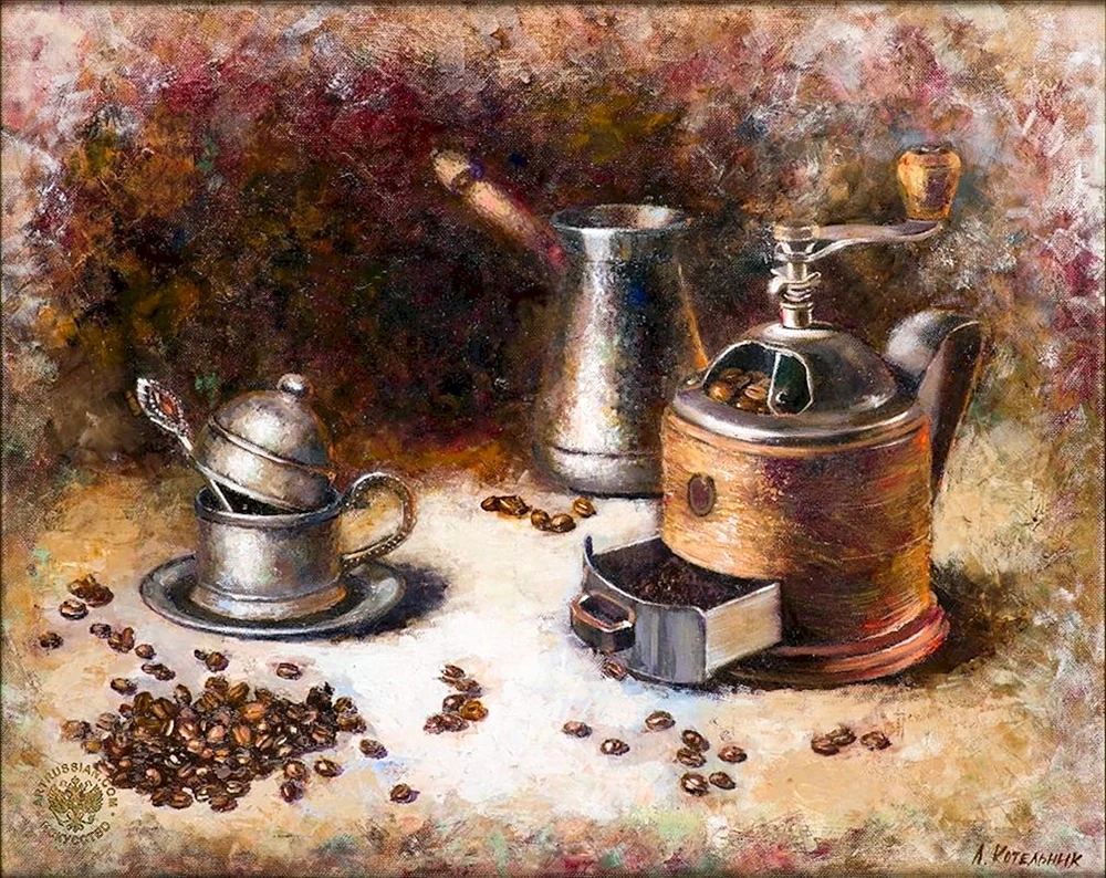 Stillleben mit Kaffee