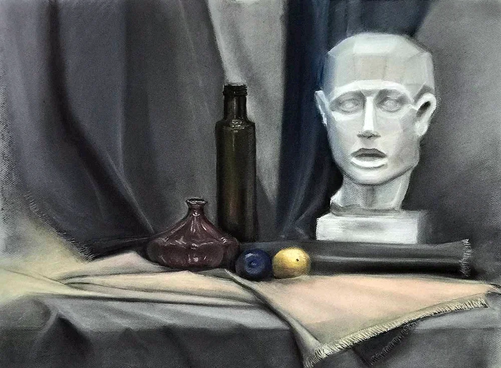 Grizail von Gipskopf Kunstakademie