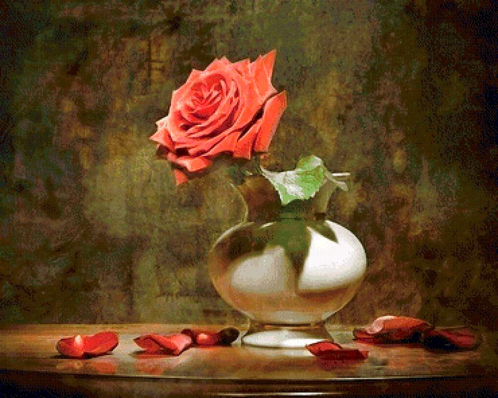 Stillleben mit Rosen
