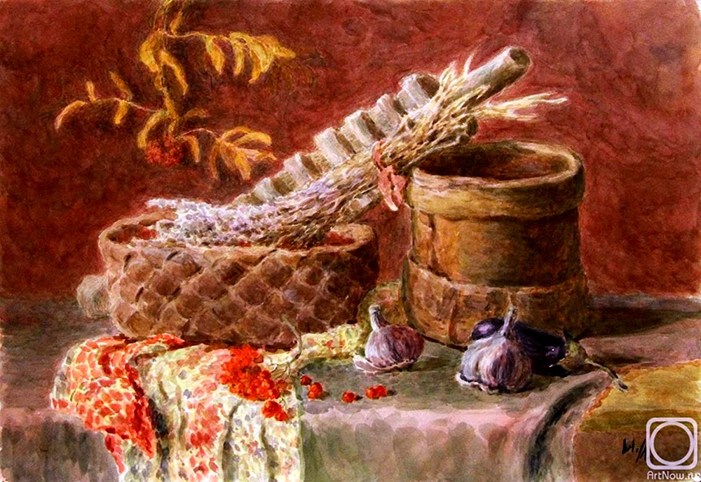 „Stilleben mit Strohhut“ 1936.