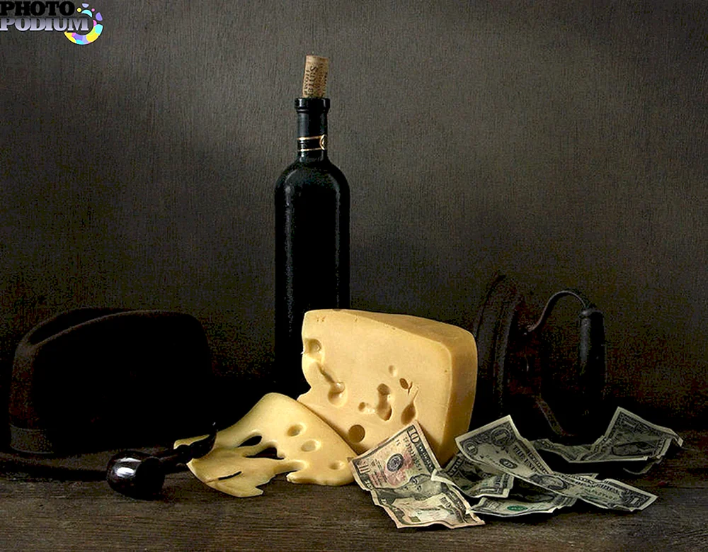Stillleben von Käse