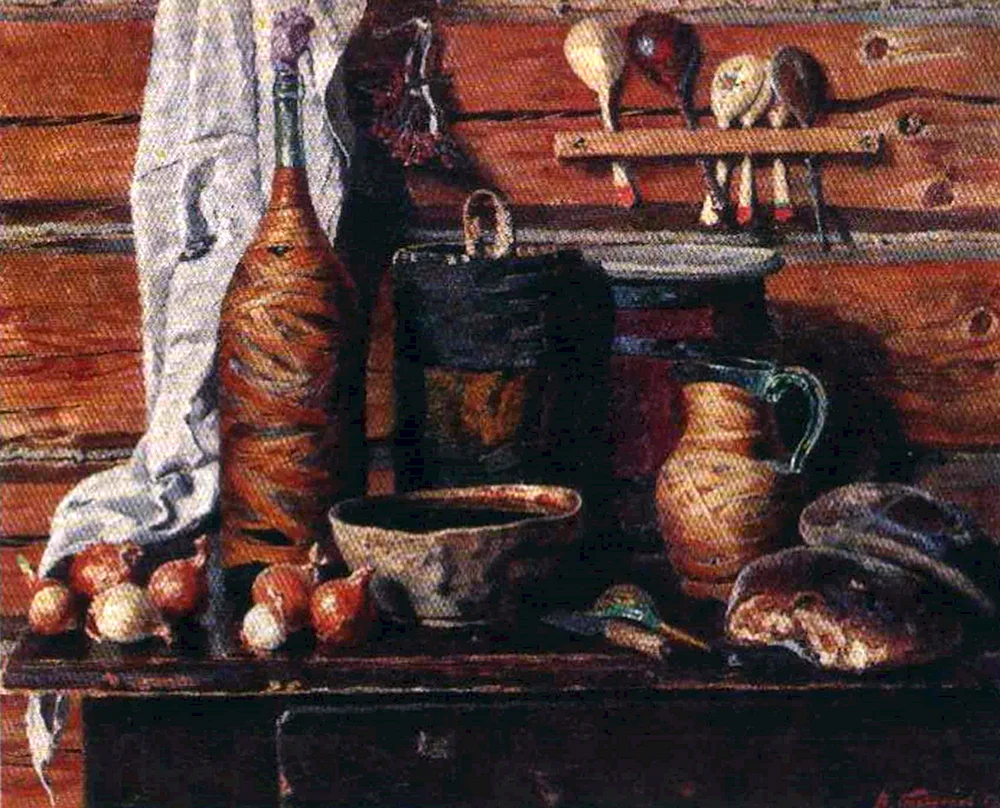Stillleben von Wladimir Fjodorowitsch Stoscharow