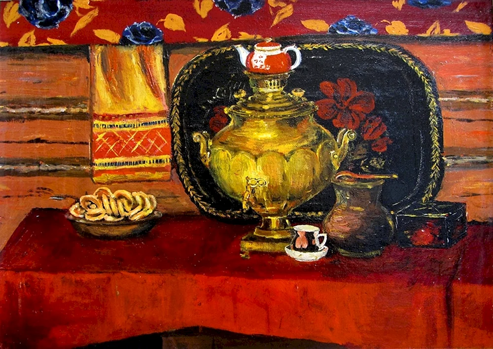 Stillleben von Wladimir Fjodorowitsch Stoscharow