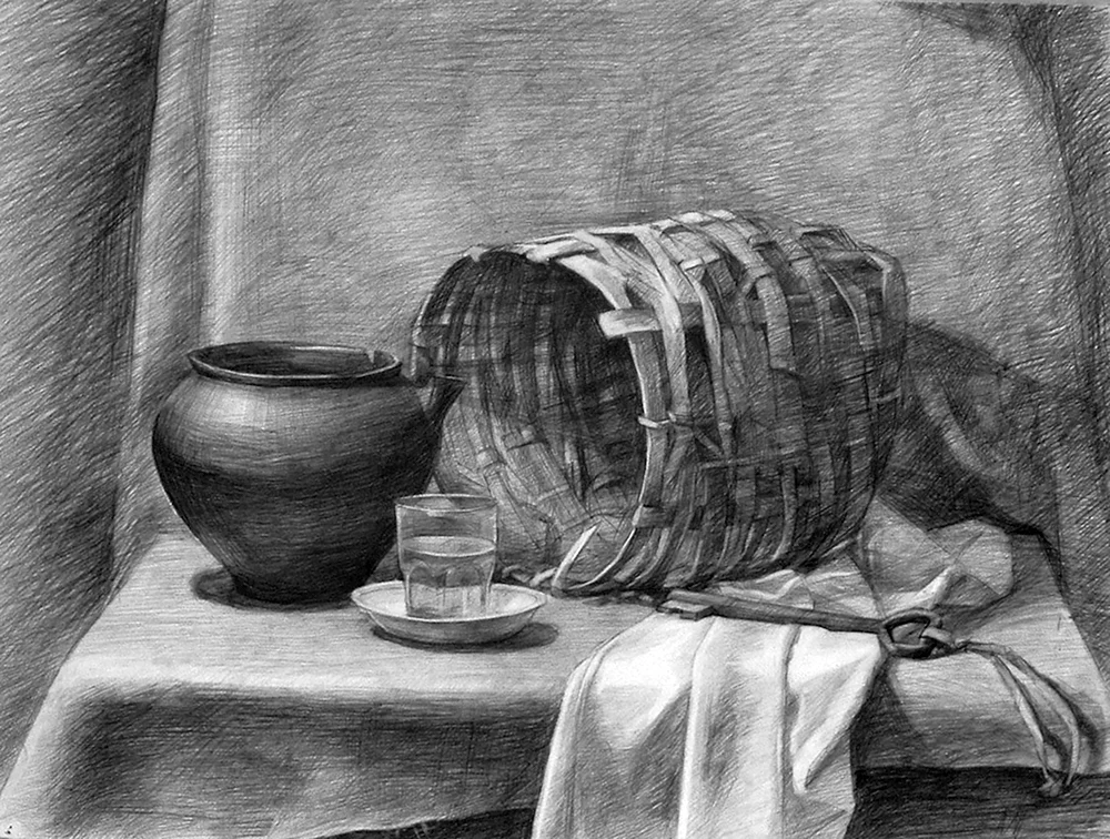 Picasso Grisaille Stillleben