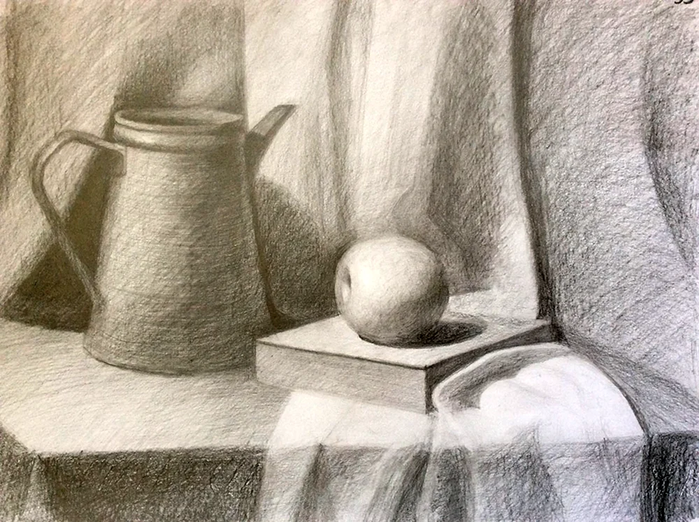 Aquarellglasur Akademische Malerei