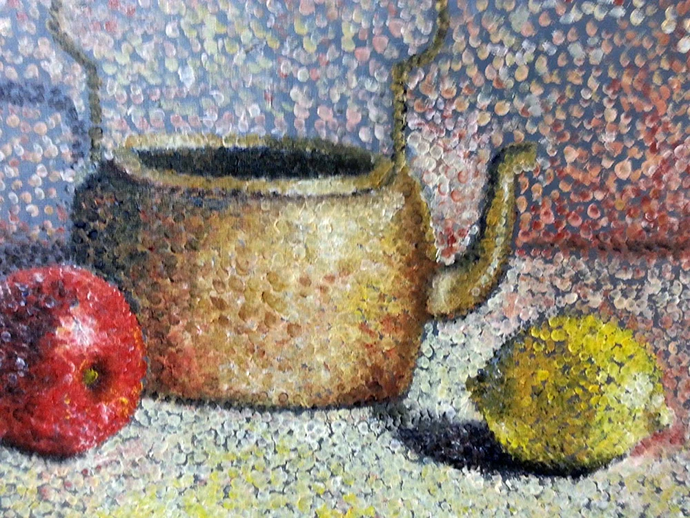 Pointillismus Divisionismus Obst