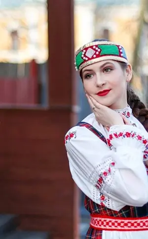 Nationales Outfit Komi Izhemtsy
