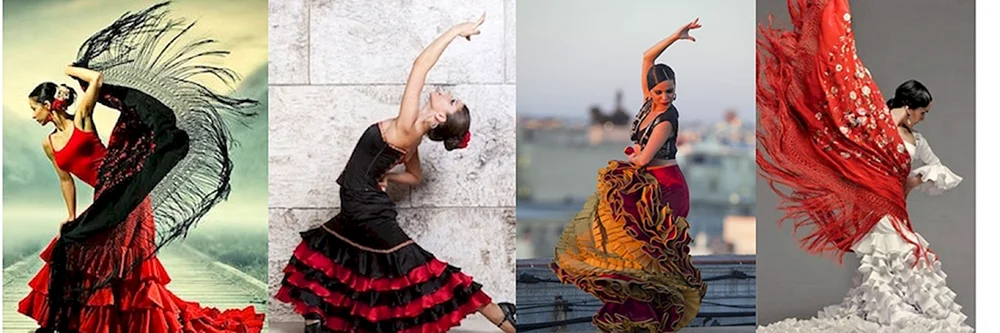 Spanischer Flamenco-Tanz