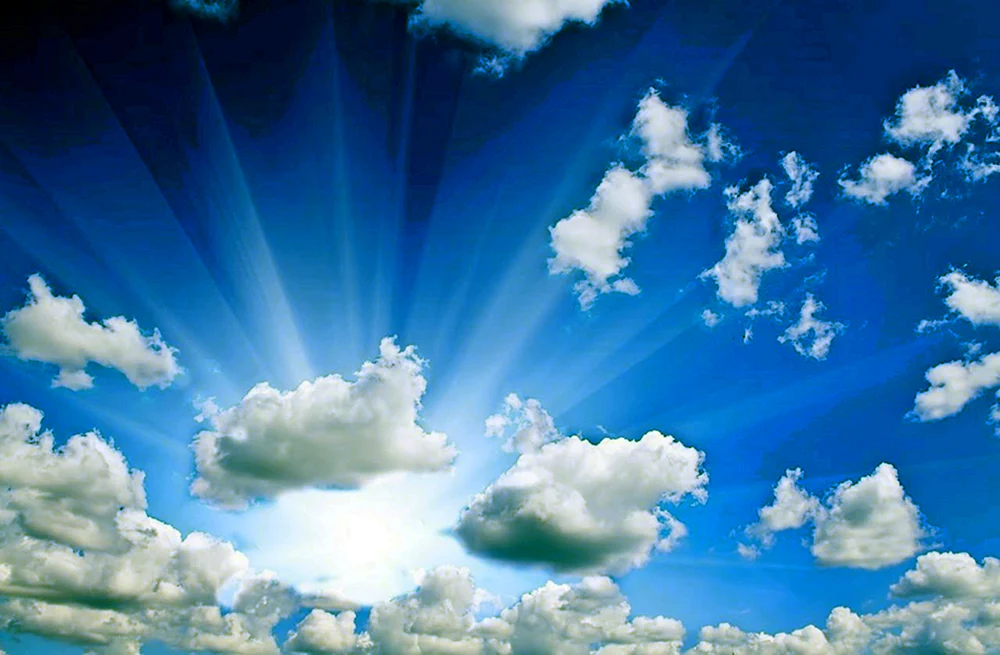 Blauer Himmel