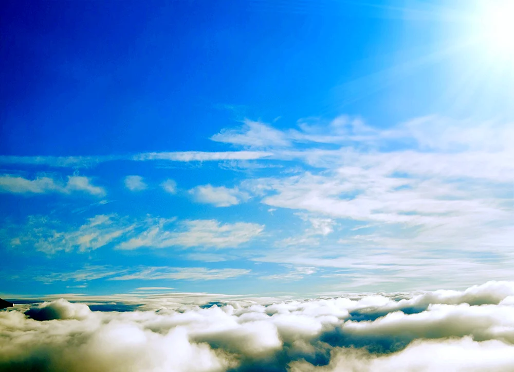Blauer Himmel
