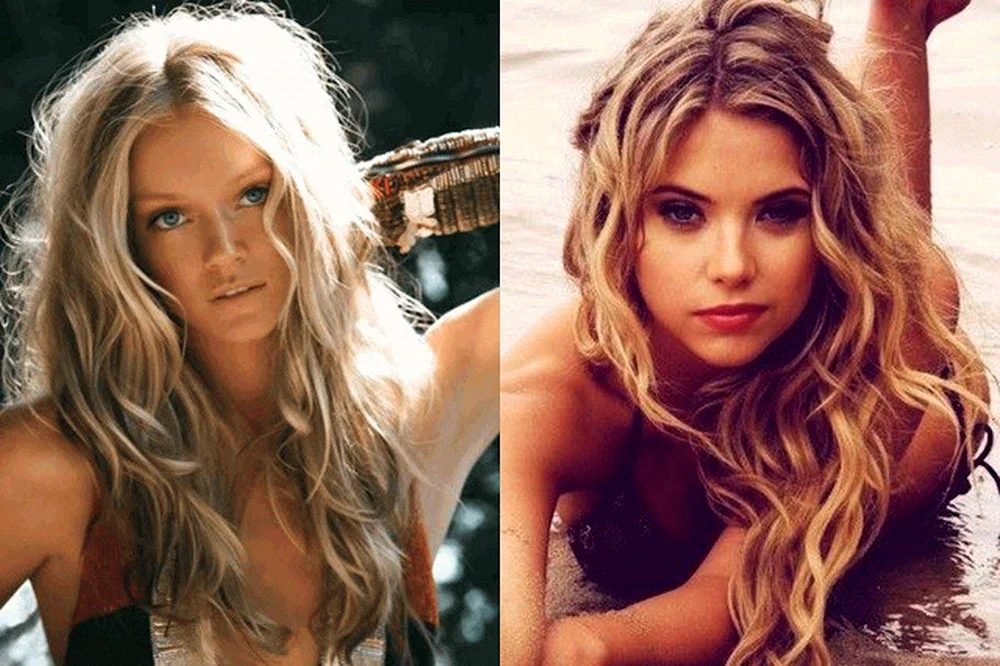 Beach Waves für langes Haar