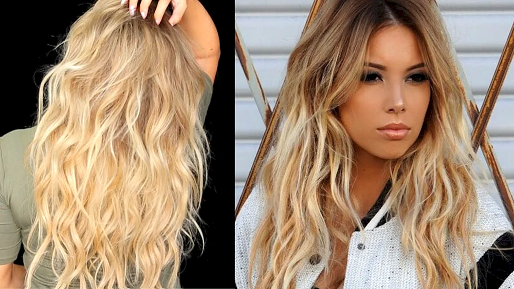 Beach bob curls with a curling iron