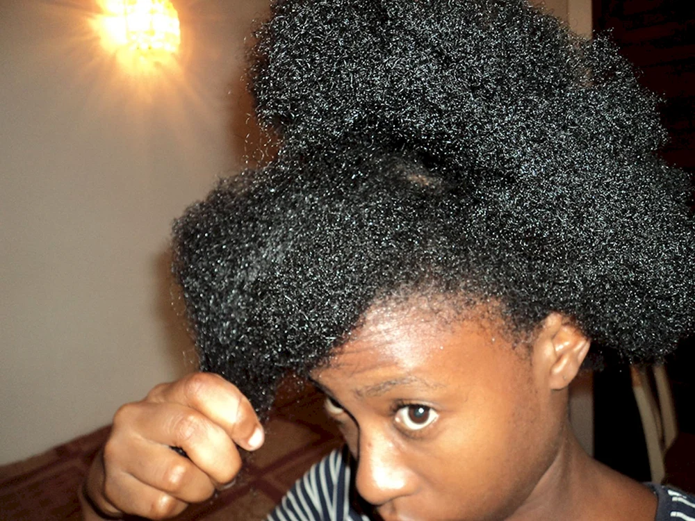 Negro mit Haaren