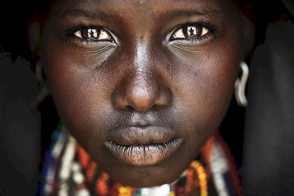 Negroid African race