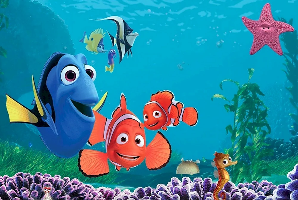 Dory und Nemo Fisch.