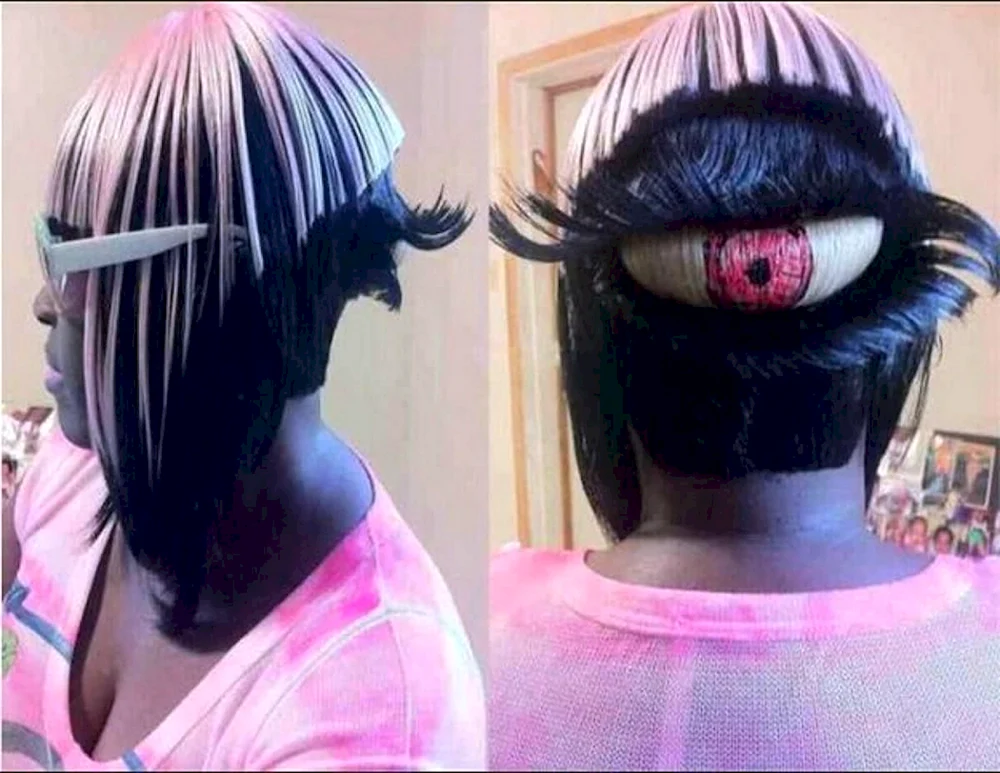 Witzige Frisuren
