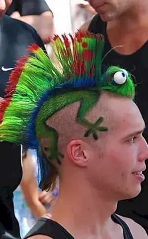 Ungewöhnliche Frisuren