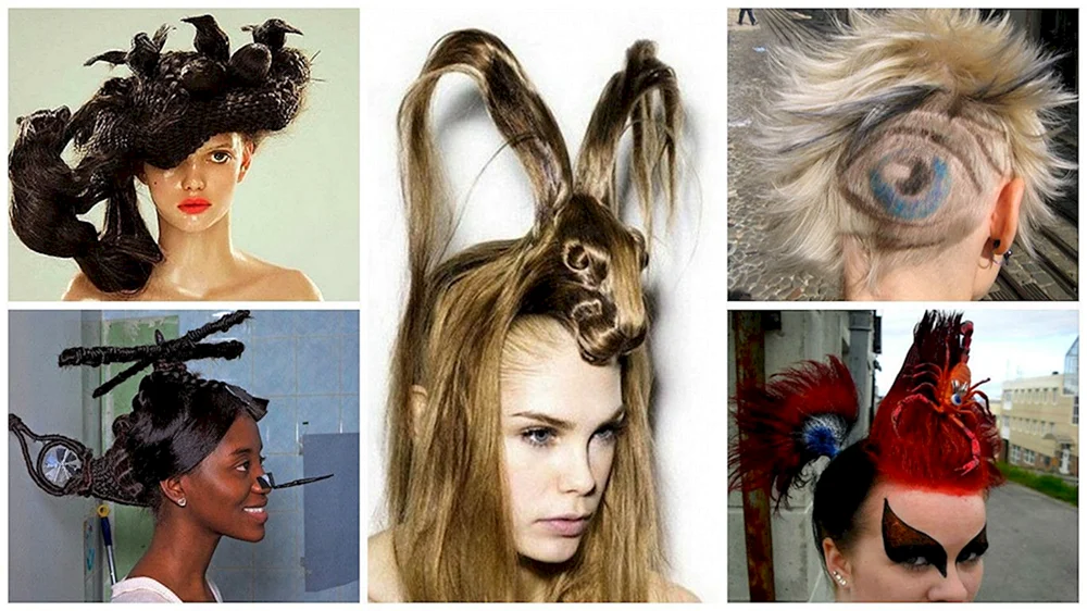 Ungewöhnliche Frisuren