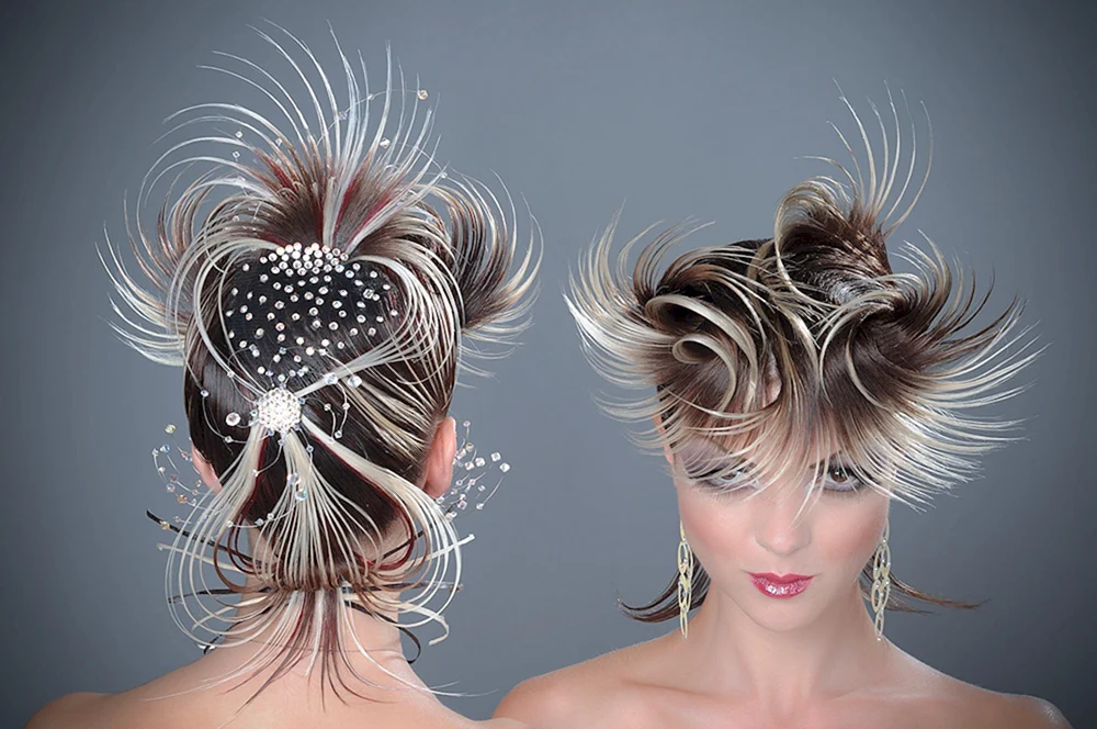 Post-Frisuren Ausgefallene Frisuren