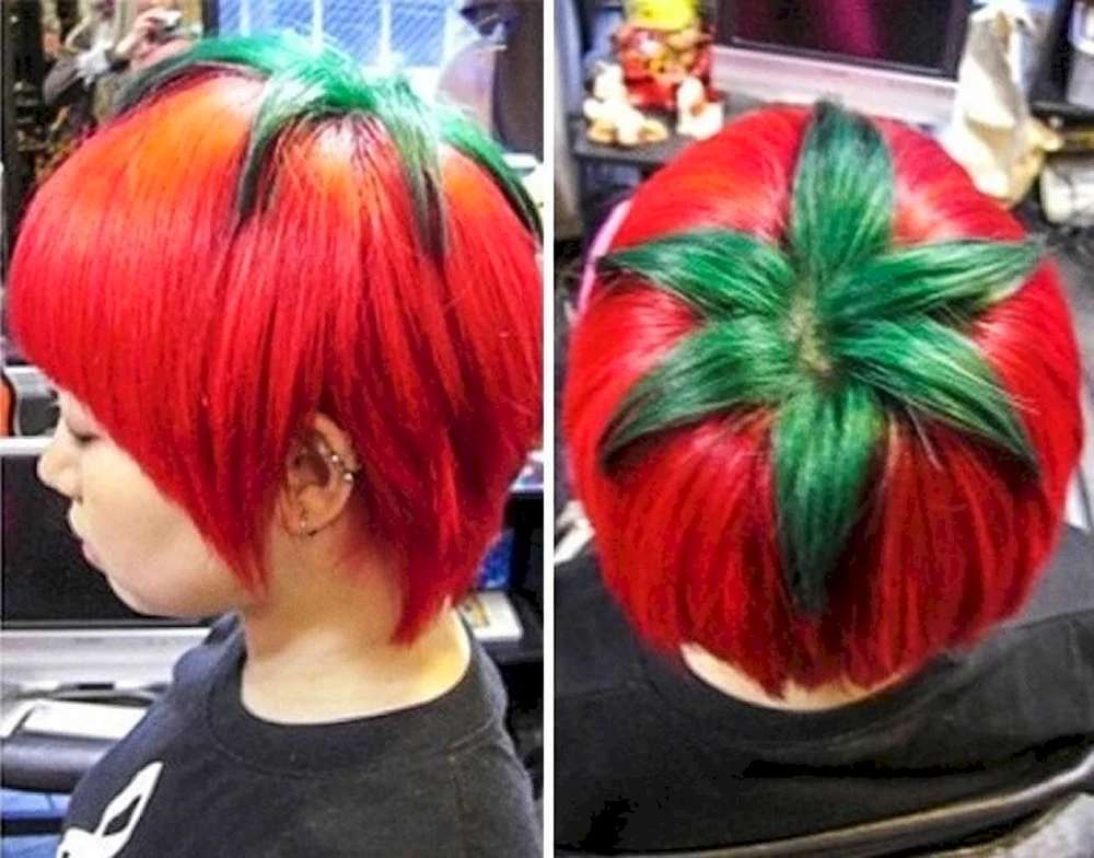 Pepel Balayage auf Bob