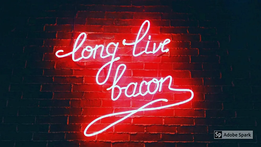 Neon Schriftzug