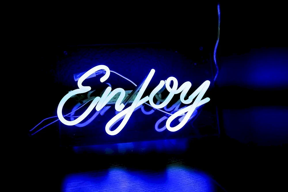 Neon Schriftzug