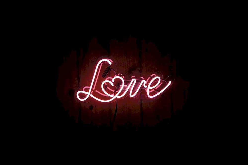 Neon Schriftzug