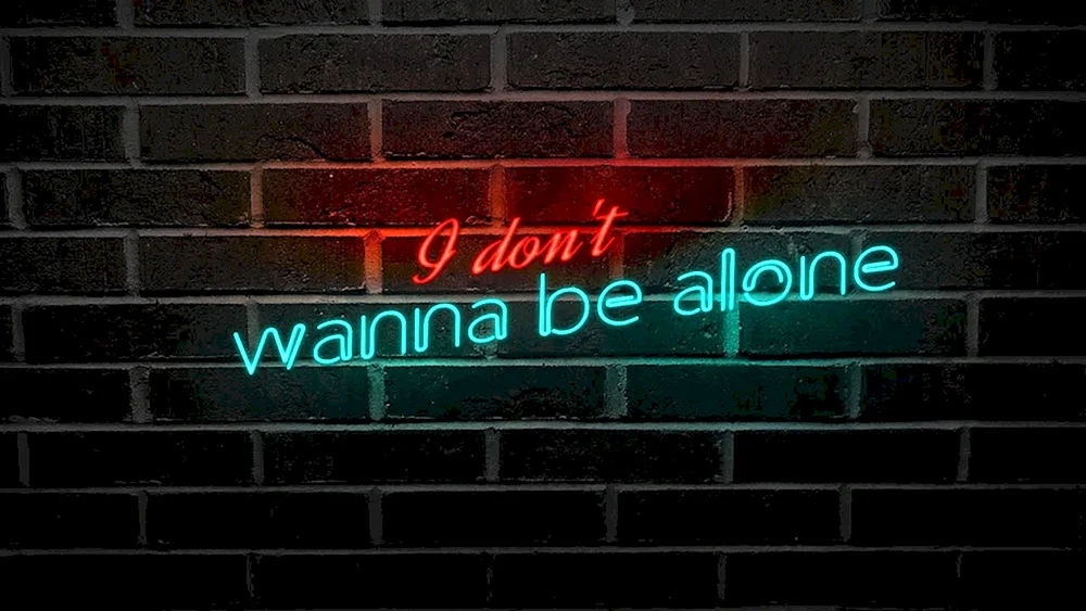 Neon Beschriftung