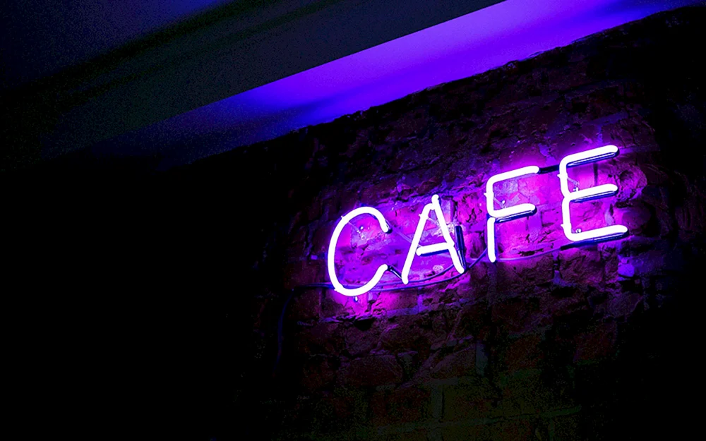 Neon Beschriftung
