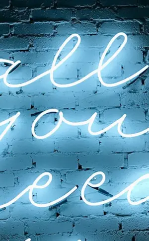 Neon Schriftzug