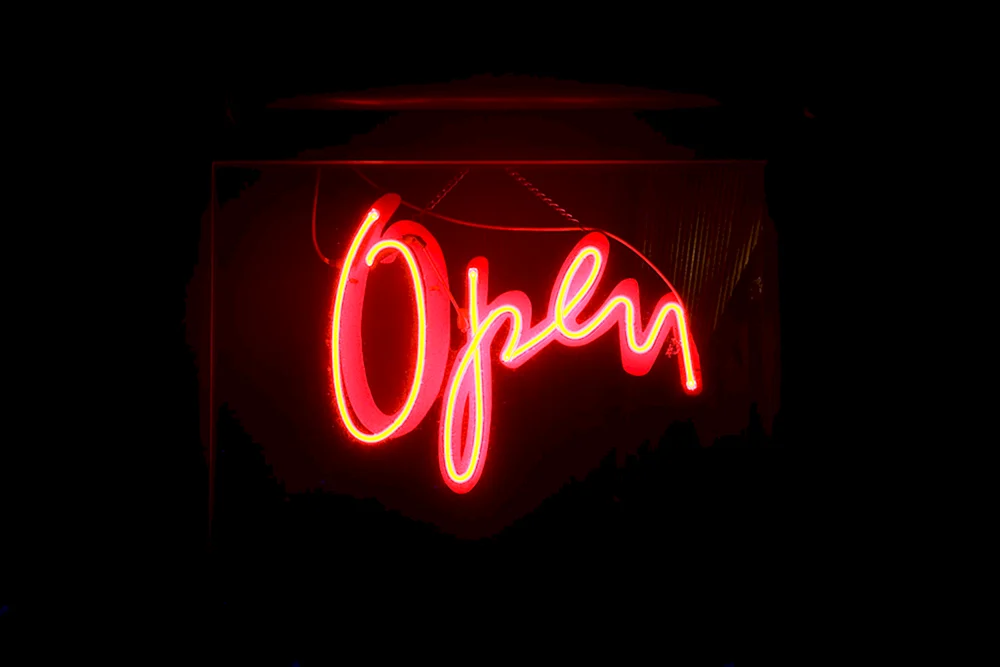 Neon Schriftzug
