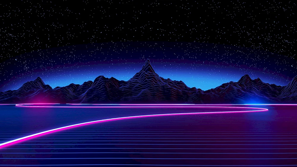 Neon Hintergrund