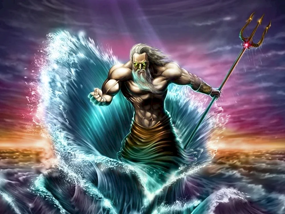 Poseidon Gott des antiken Griechenlands