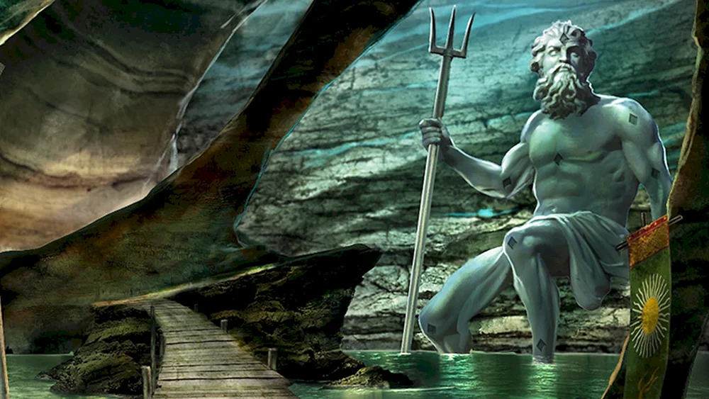 Poseidon Gott des antiken Griechenlands