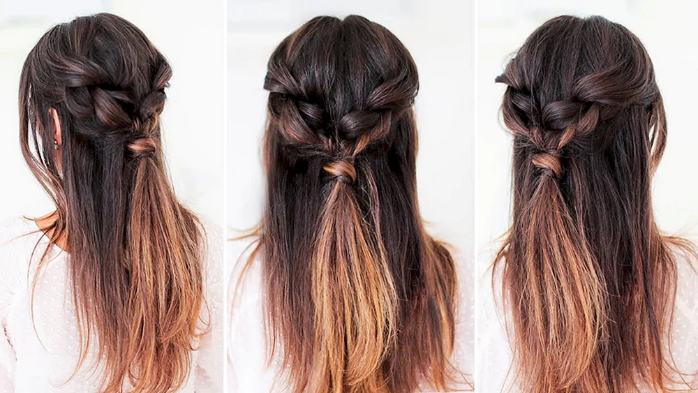 Unkomplizierte Frisuren für langes Haar