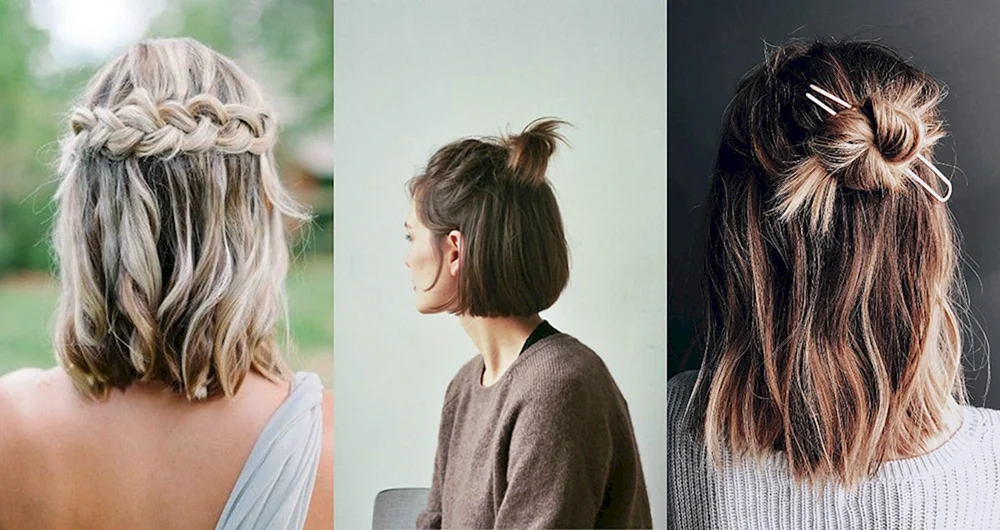 Unkomplizierte Frisuren für kurzes Haar