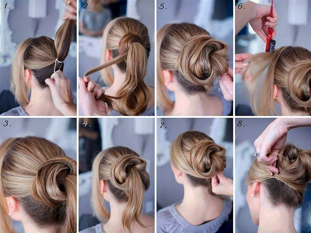 Unkomplizierte Frisuren für mittleres Haar