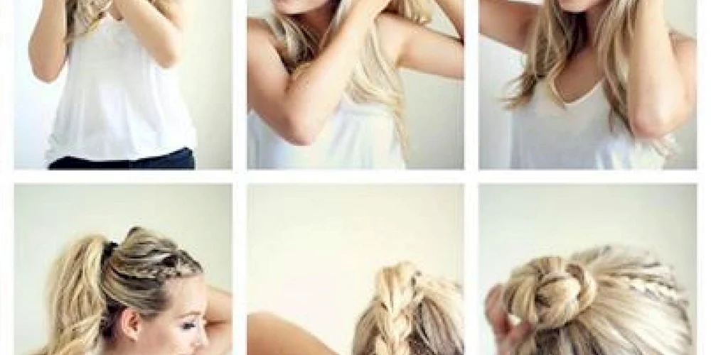 Einfache Frisuren für mittellanges Haar