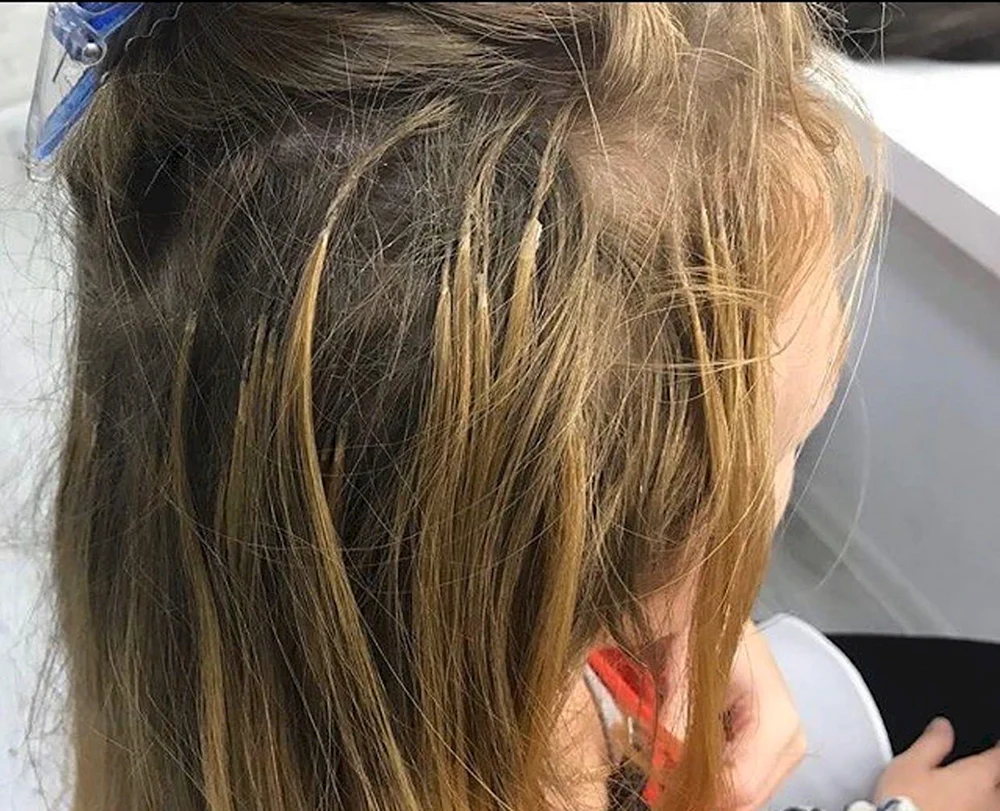 Nano-Kapsel-Haarverlängerungen