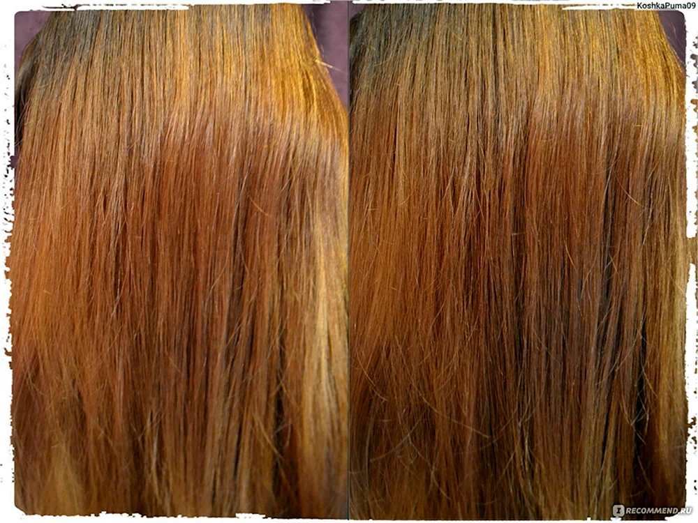 Gebleichte Haare