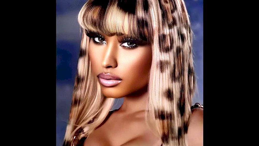 Niki Minaj in Leopard