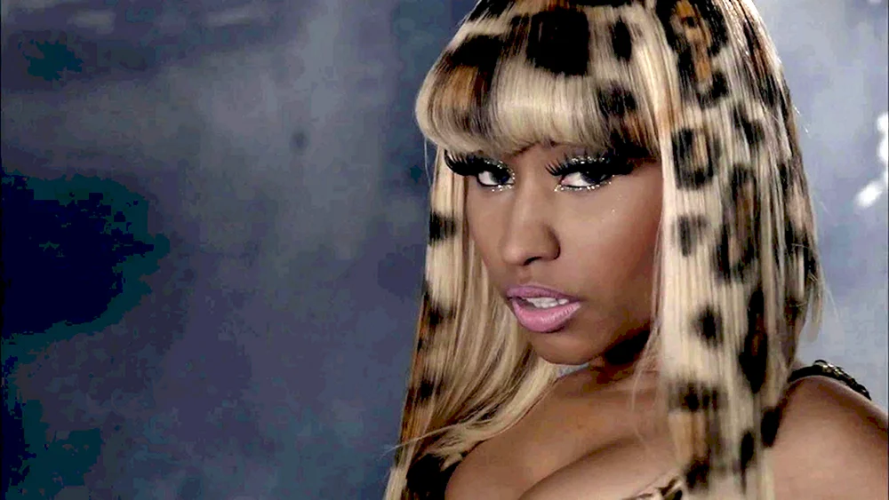 Niki Minaj Haare Leopard