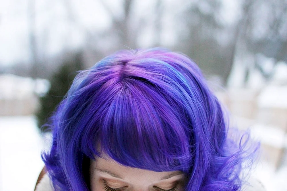 Lila Haare