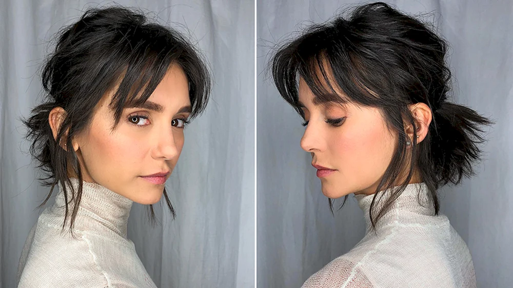 Nina Dobrev Fransenvorhang