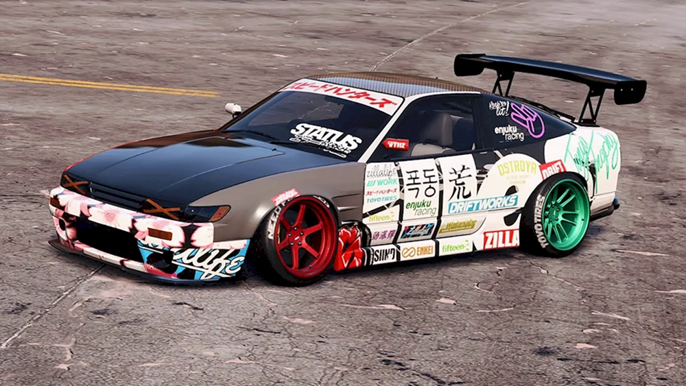 Nissan 180sx Lackierung auspacken