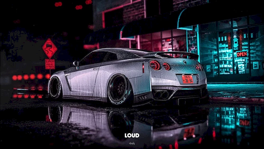 Nissan GTR 4k